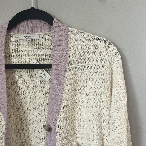 • nwt women’s madewell seabrook cardigan - Picture 4 of 13
